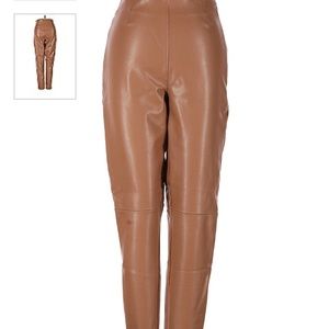 NWT Abercrombie & Fitch Classic Vegan Leather Leggings